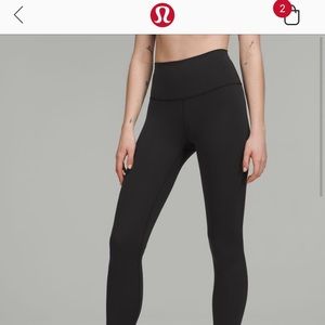 Black lululemon leggings